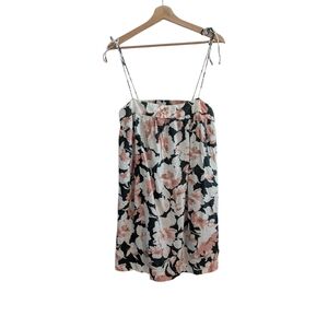 Abercrombie & Fitch Floral Print Mini Babydoll Dress